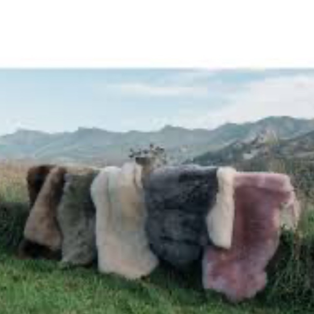 ✨Authentic AUSKIN LAMBSKIN/WOOL area rug by Woolmark Interiors✨